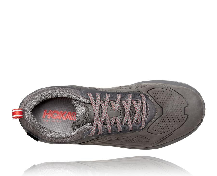 Hoka One One Trainers Mens Grey - Challenger Low GORE-TEX - 19467TMXF